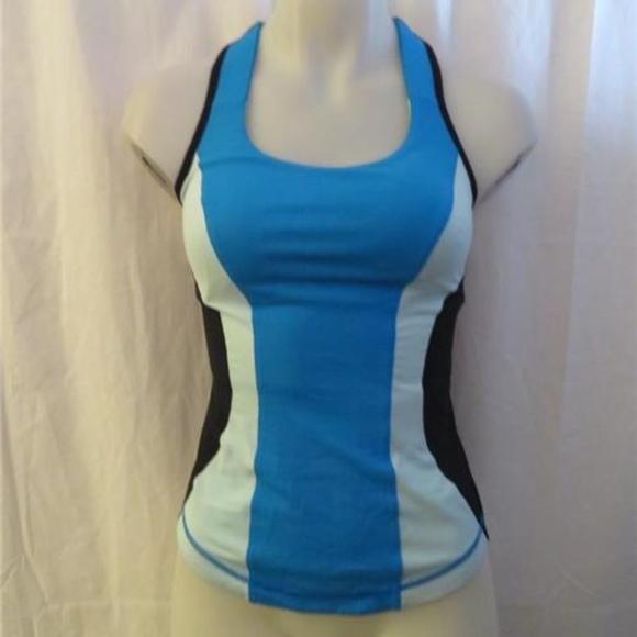 LULULEMON Tops - LULULEMON BLACK/BLUE/MINT GREEN ACTIVE TANK TOP 4